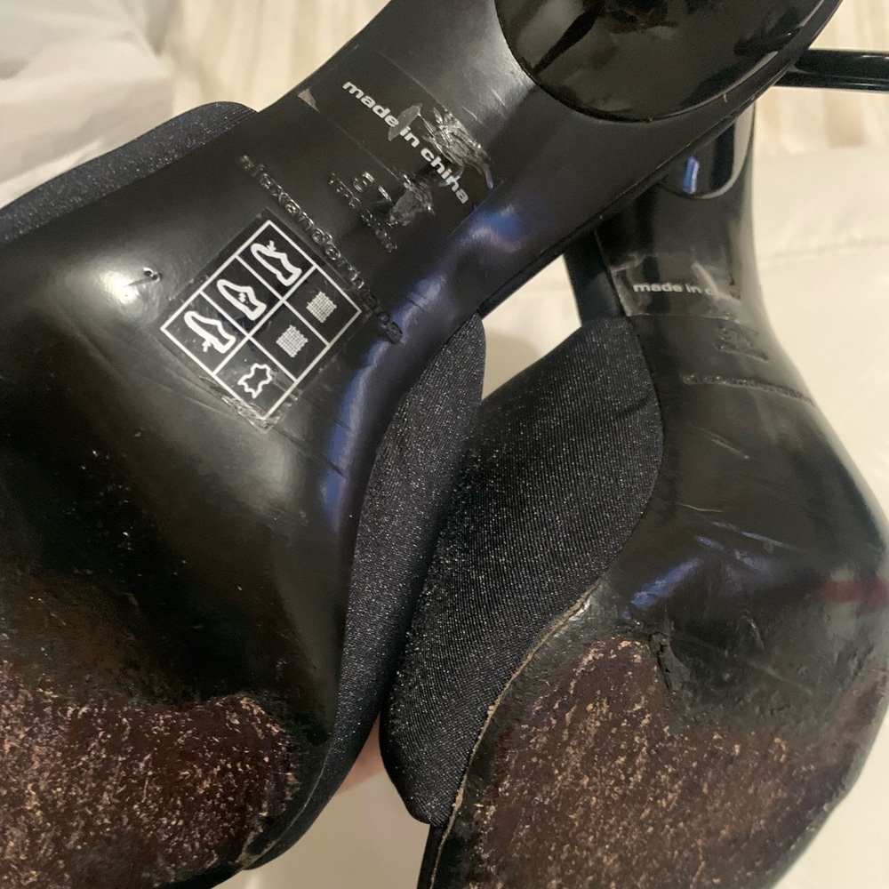 Authentic Alexander Wang Black Open-Toe Heels - image 7